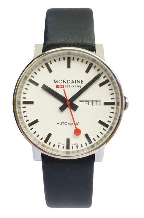 swiss railway watch replica|mondaine watches official site.